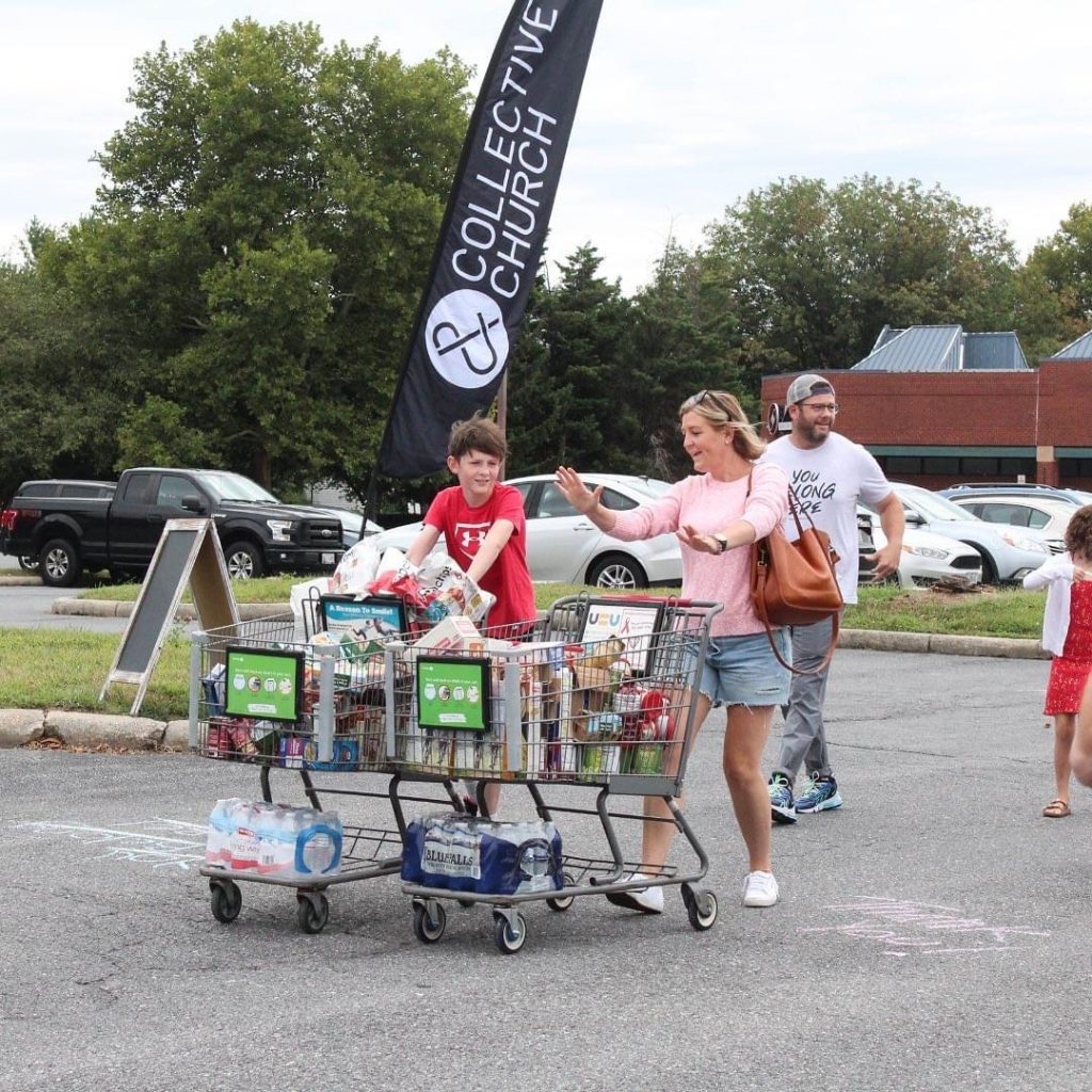 Collective Church food drive seeks to donate 20,000 pounds of groceries